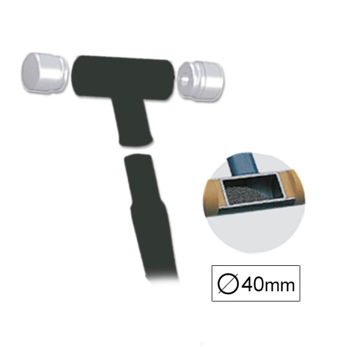 PUNTA RECAMBIO MARTELO NYLON Ø40MM