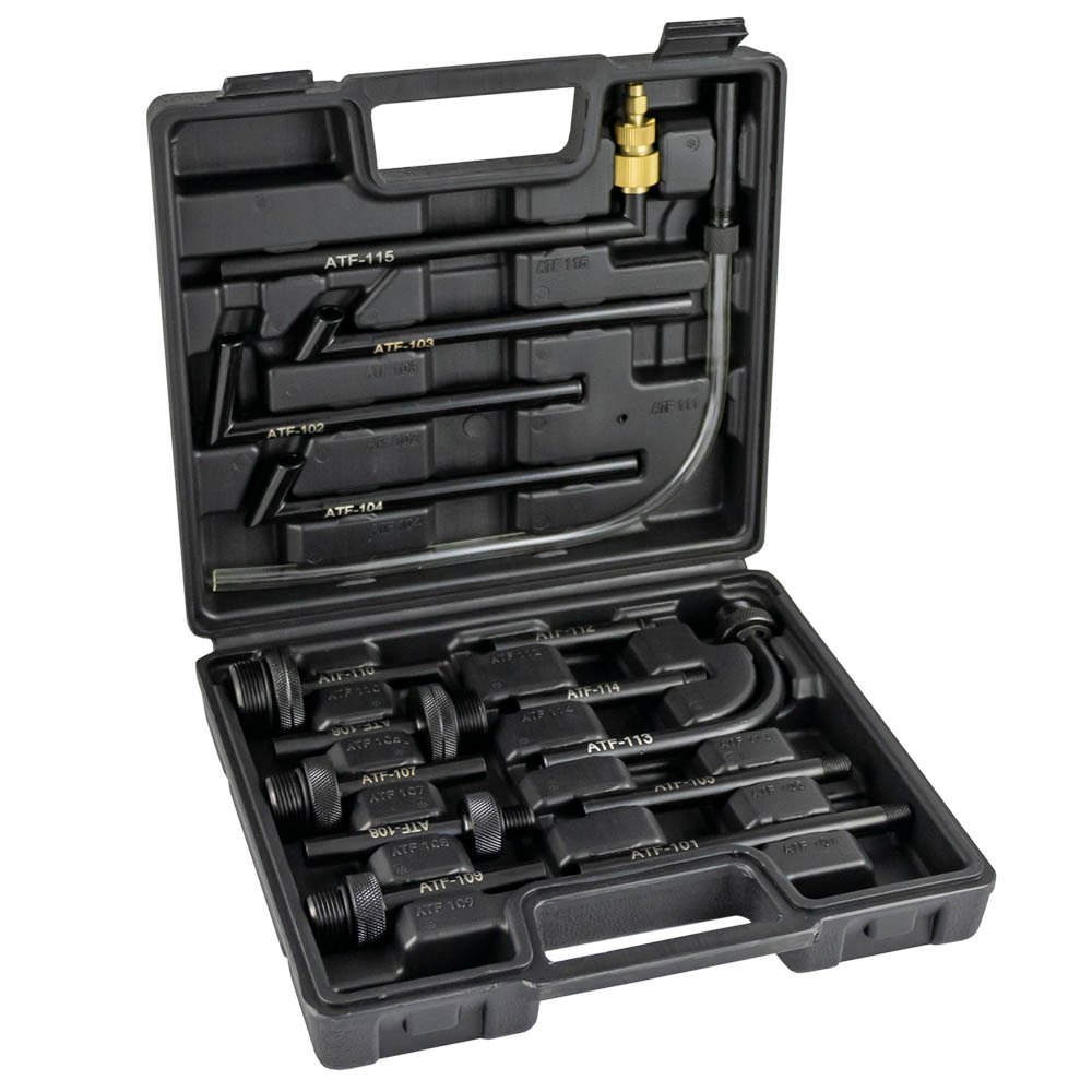 SET DE ADAPTADORES PARA O SISTEMA DE BOMBA DE TRANSMISSÃO (15 ACCESOIRES)