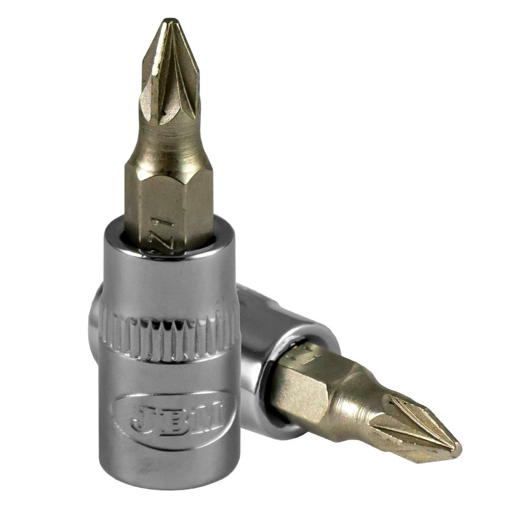 PUNTAS ADAPTADOR DE CHAVES DOB PHILLIPS #0, CROMADA