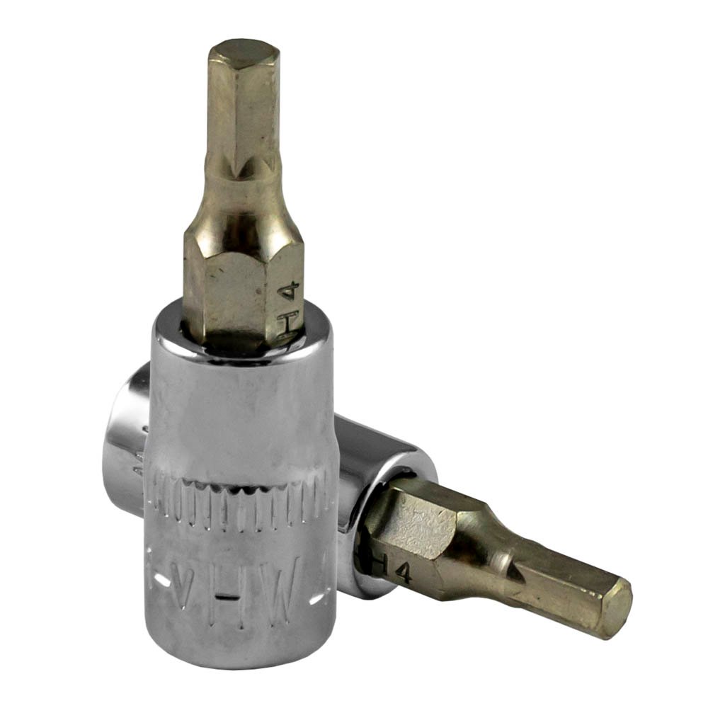 TESTE PER MANICO GIRAVITE HEX 5MM CROMADA