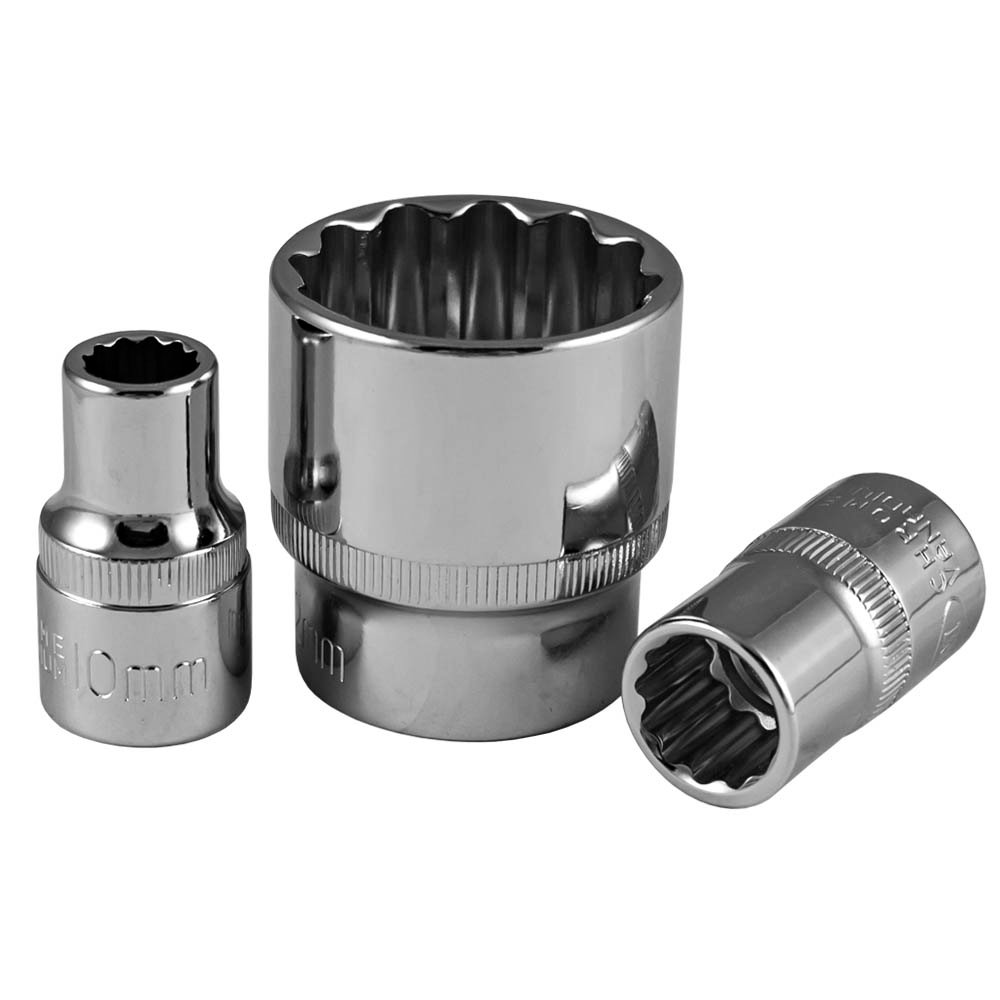 CHAVE DE 1/2" MINI XZN DE 18MM CROMADA