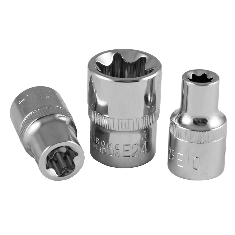 1/2" CHAVE TORX DE E24 CROMADA