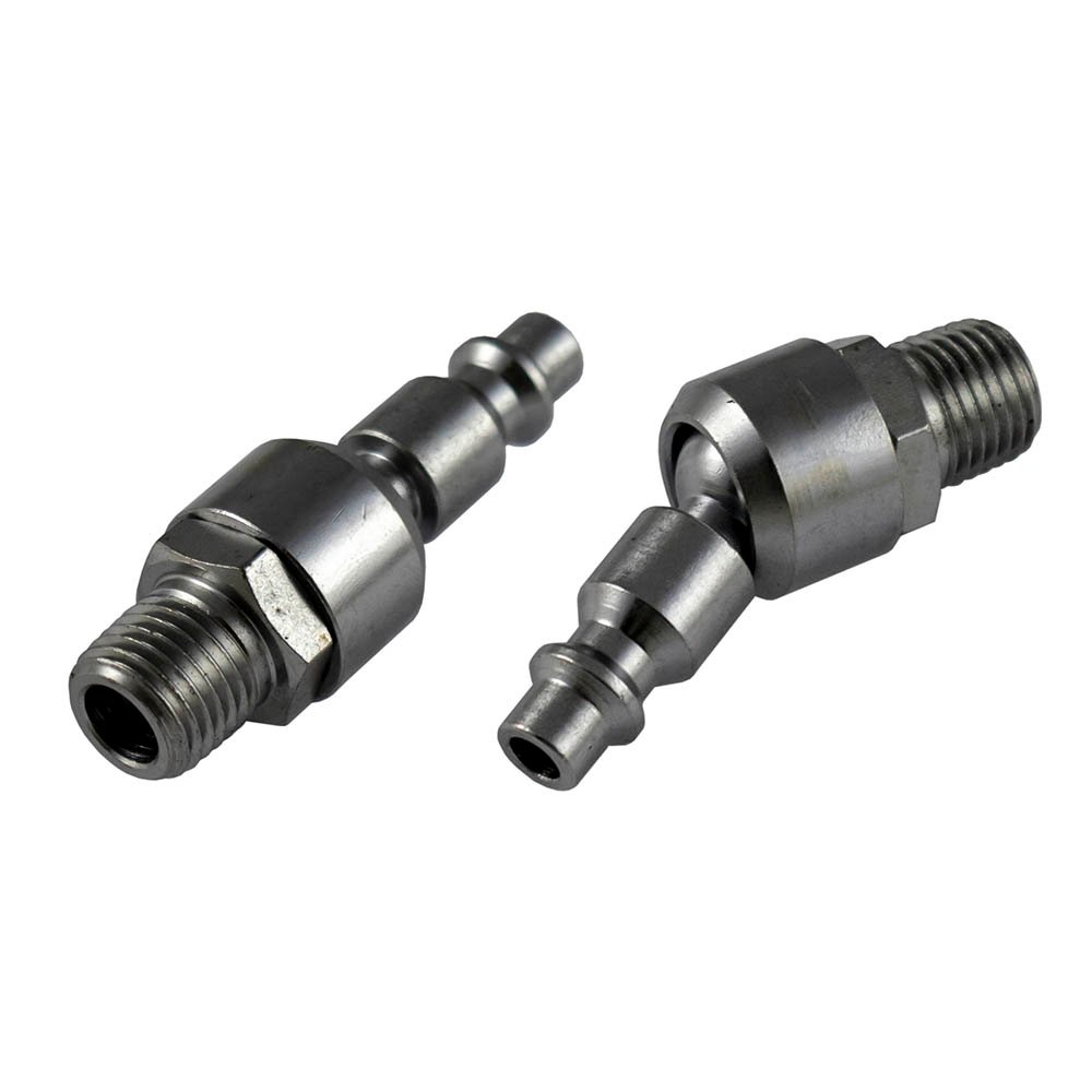 CONECTOR ARTICULADO MACHO PARA AR COMPRIMIDO US - 1/4"