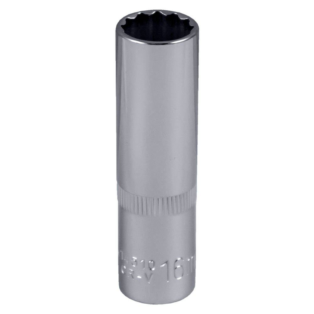 CHAVE 12 FACES 1/2" 75MM LARGA, 16MM, CROMADA